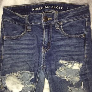 American eagle (short) skinny jeans size 00